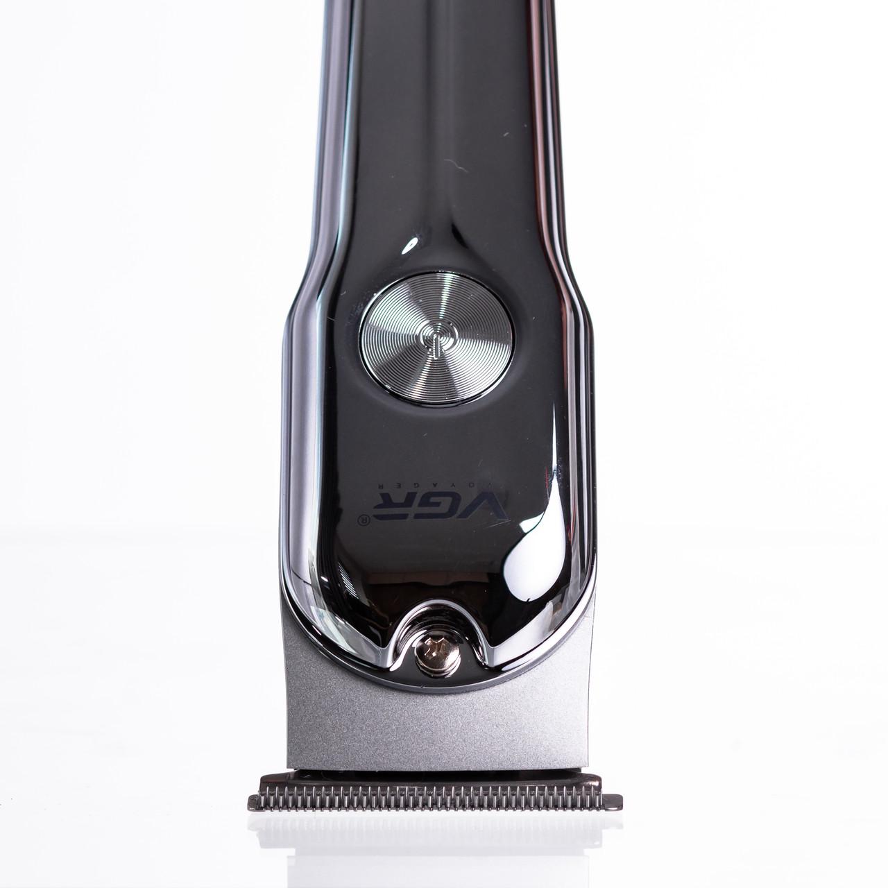 Машинка для стрижки VGR V-071 аккумуляторная Серебристый (7357) - фото 8