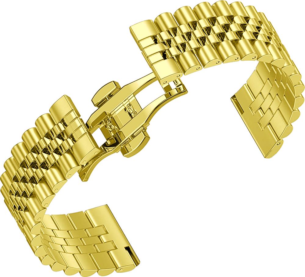 Браслет металлический Stech для Amazfit GTS 2e Gold (26977-2A) - фото 3 Браслет металлический Stech для Amazfit GTS 2e Gold (26977-2A) - фото 3