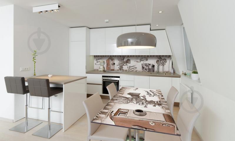 Наклейка виниловая на стол Zatarga «Ретро Фильм» 600х1200 мм Z180807st