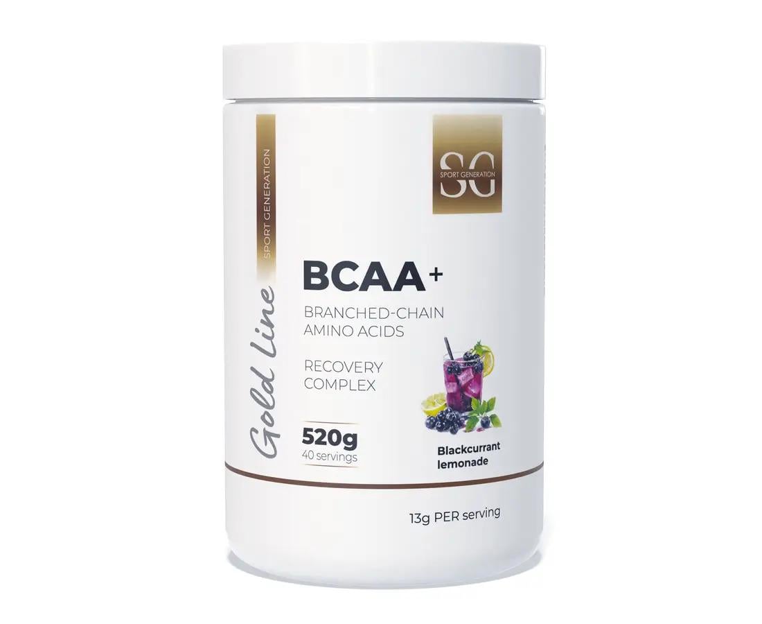 Аминокислоты Sport Generation Gold Premium BCAA Blackurrant Lemonade 520 г