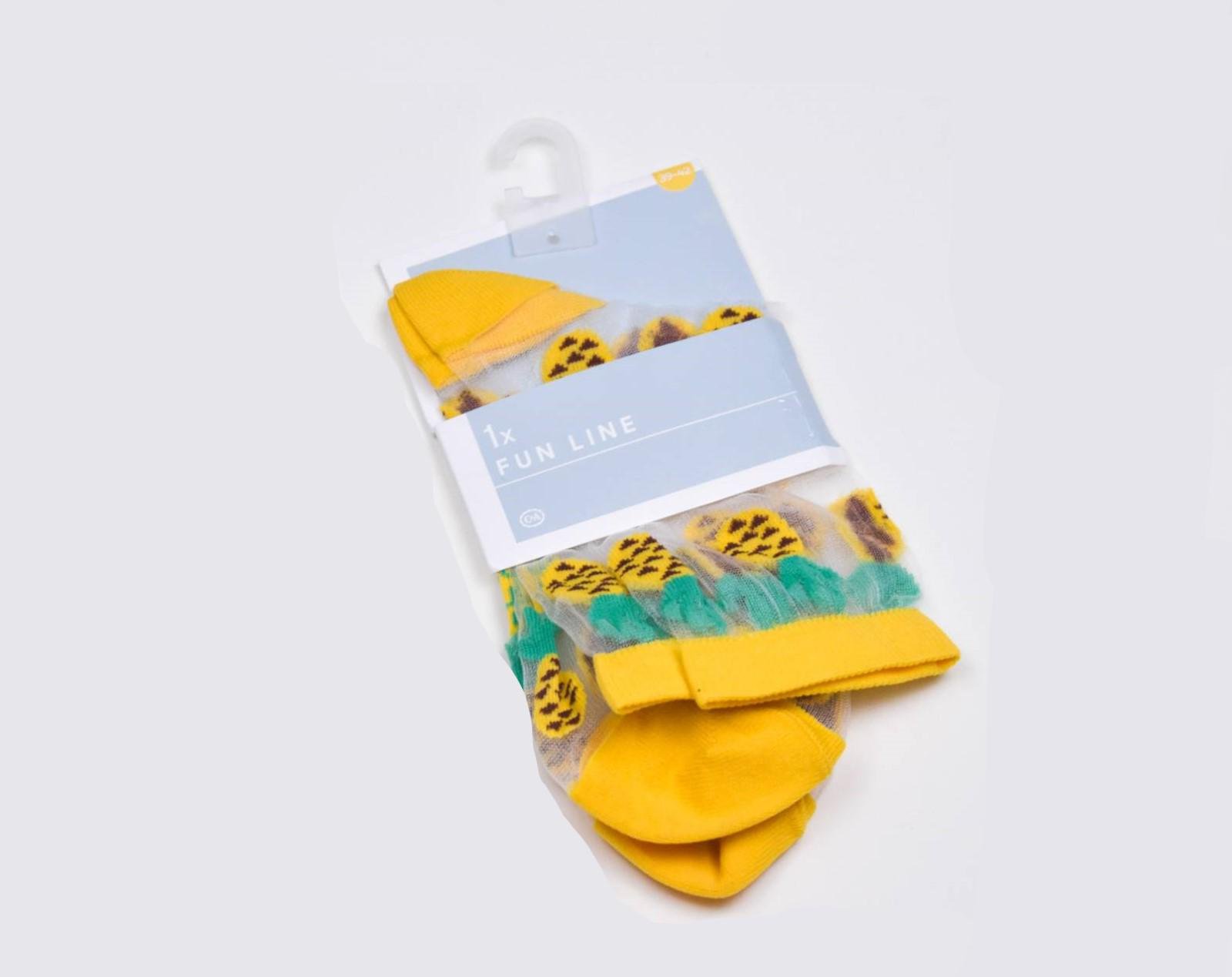 Носки капроновые C&A р. 39-42 Желтый (5867564700511)