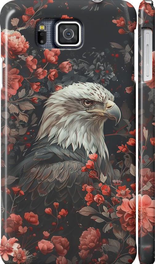 Чехол на Samsung Galaxy Alpha G850F Цветочный страж (6102m-65-42517)