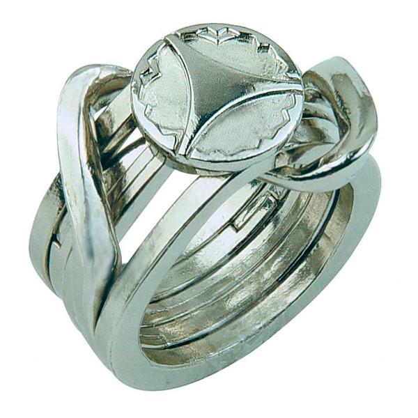 Головоломки для дорослих Hanayama Перстень-2 Huzzle Ring II 5 рівень