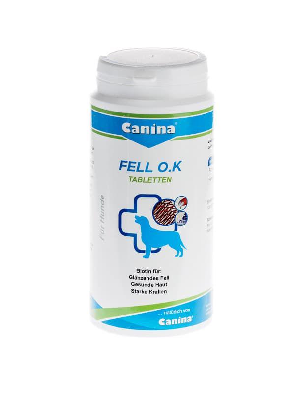 Кормовая добавка для собак Canina Fell O.K. Биотин 125 шт. 250 г (26307)