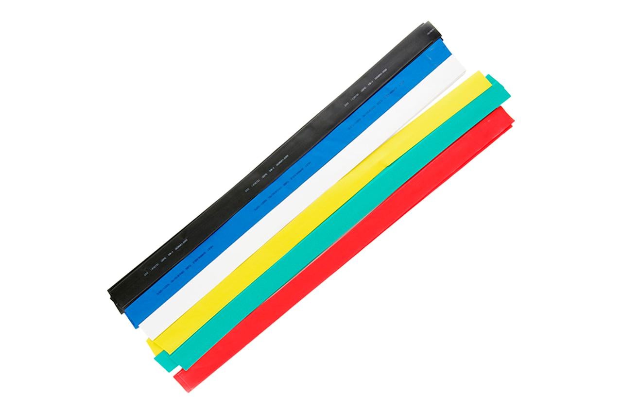Трубка термозбіжна Apro 30 мм x 20 м Різнокольоровий (ZRG-30kit)