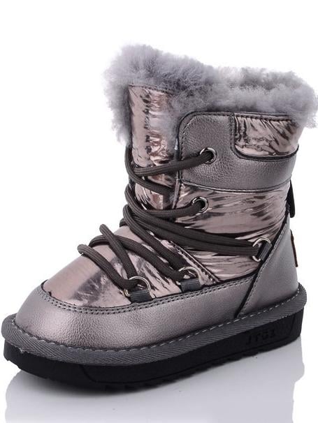 Дутики с натуральной шерстью Paliament B8808-5 р. 27 Бронзовый