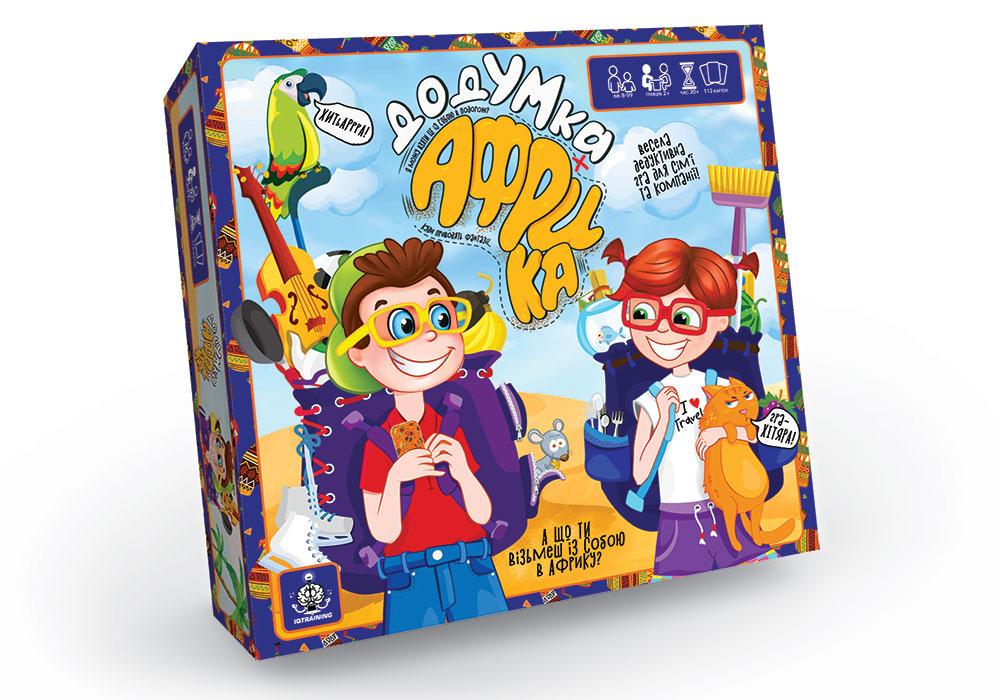 Гра карткова Danko Toys ДодУМка Африка (AFR-01-01U)