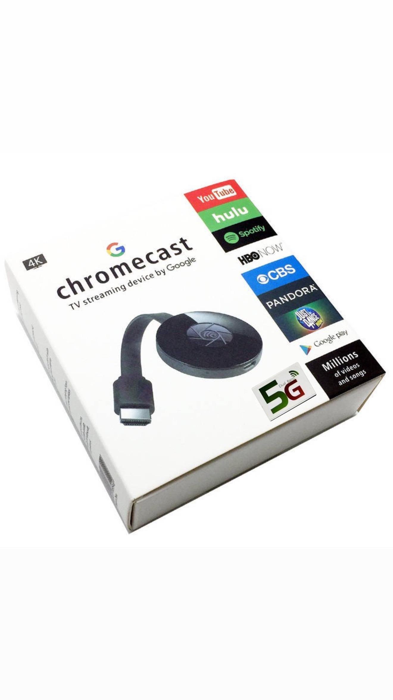 Медіаприставка Wifi Google Tv Chromecast 5G бездротова Медіаприставка Wifi Google Tv Chromecast 5G бездротова