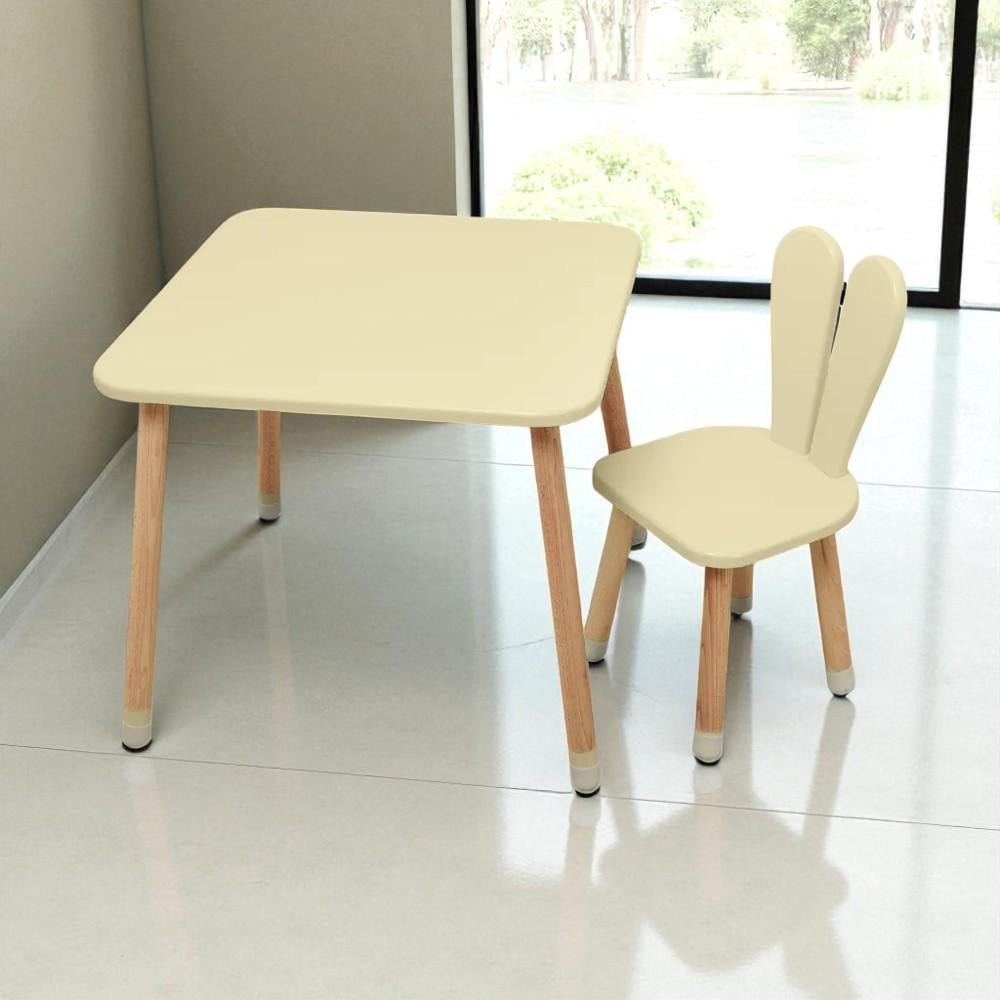 Детский столик и стульчик Зайчик Желтый (1233868)