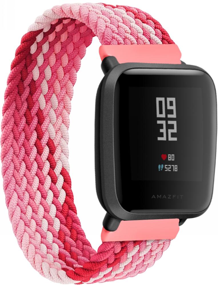 Ремешок Solo Loop Multi для Amazfit Bip (135 мм) Pink/White (25174-52) Ремешок Solo Loop Multi для Amazfit Bip (135 мм) Pink/White (25174-52)