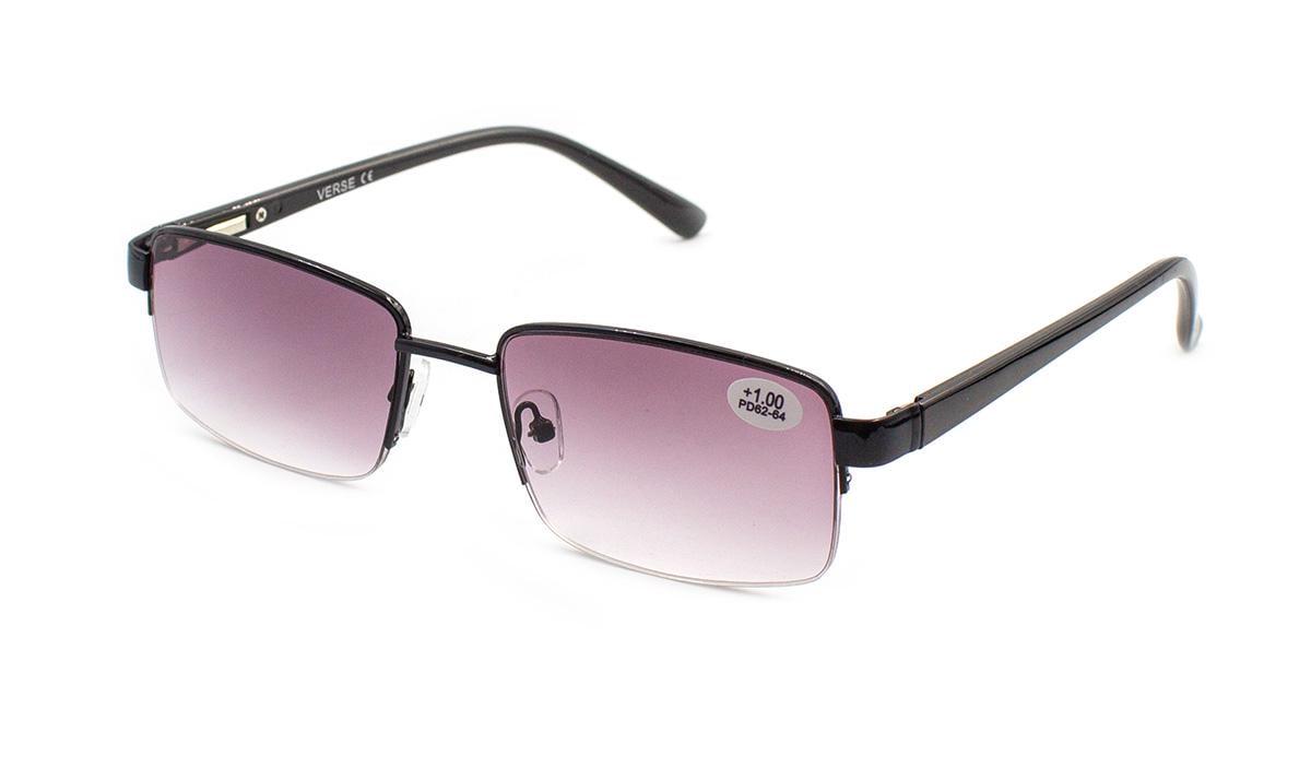 Окуляри для зору в металевій оправі Verse 24029-C1 градієнтні -4,00 (392661318)