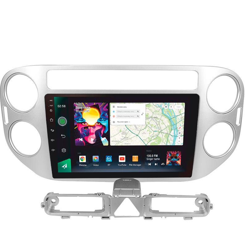 Магнітола штатна Sigma PRO 98128 2K 8/128 GB Volkswagen Tiguan 1 NF 2006-2017 B 9" Silver (AR-79354)