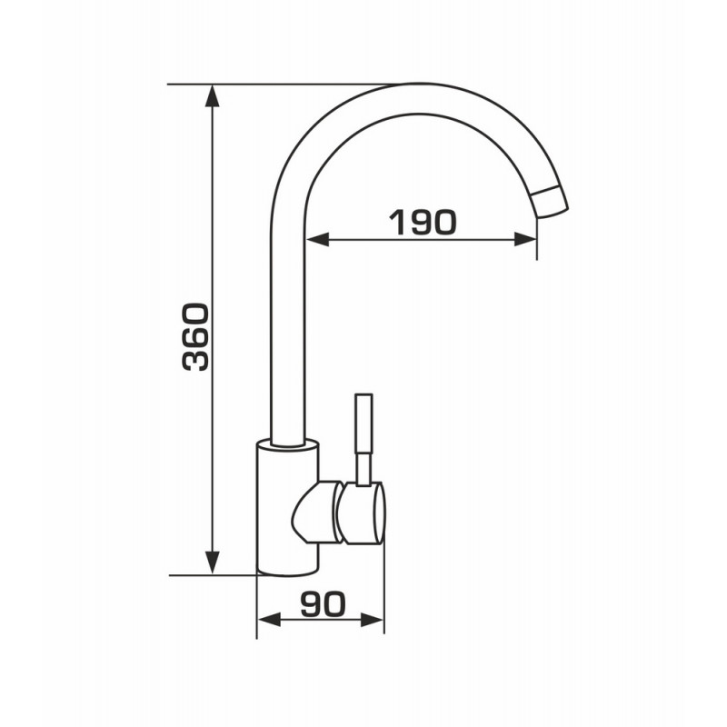 Смеситель  Granado Elche Inox - фото 6