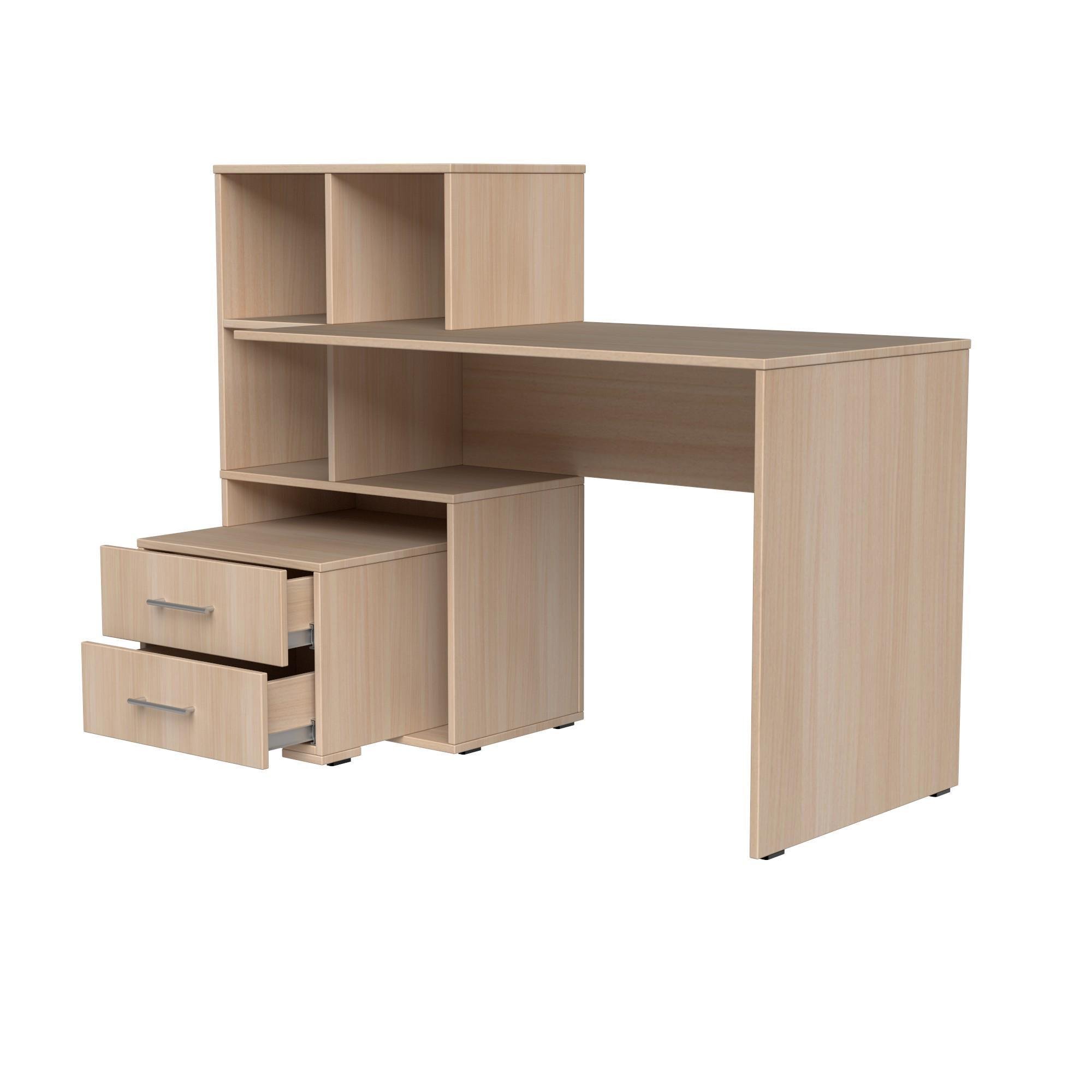 Стіл письмовий СП9 2Я SENAM 1040х1500х500 мм ДСП Дуб Молочний - фото 4 Стіл письмовий СП9 2Я SENAM 1040х1500х500 мм ДСП Дуб Молочний - фото 4