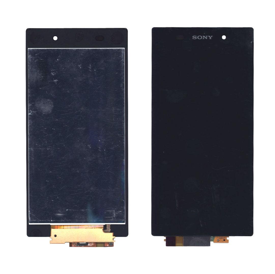 Матрица с тачскрином для телефона Sony Xperia Z1 C6902 Черный
