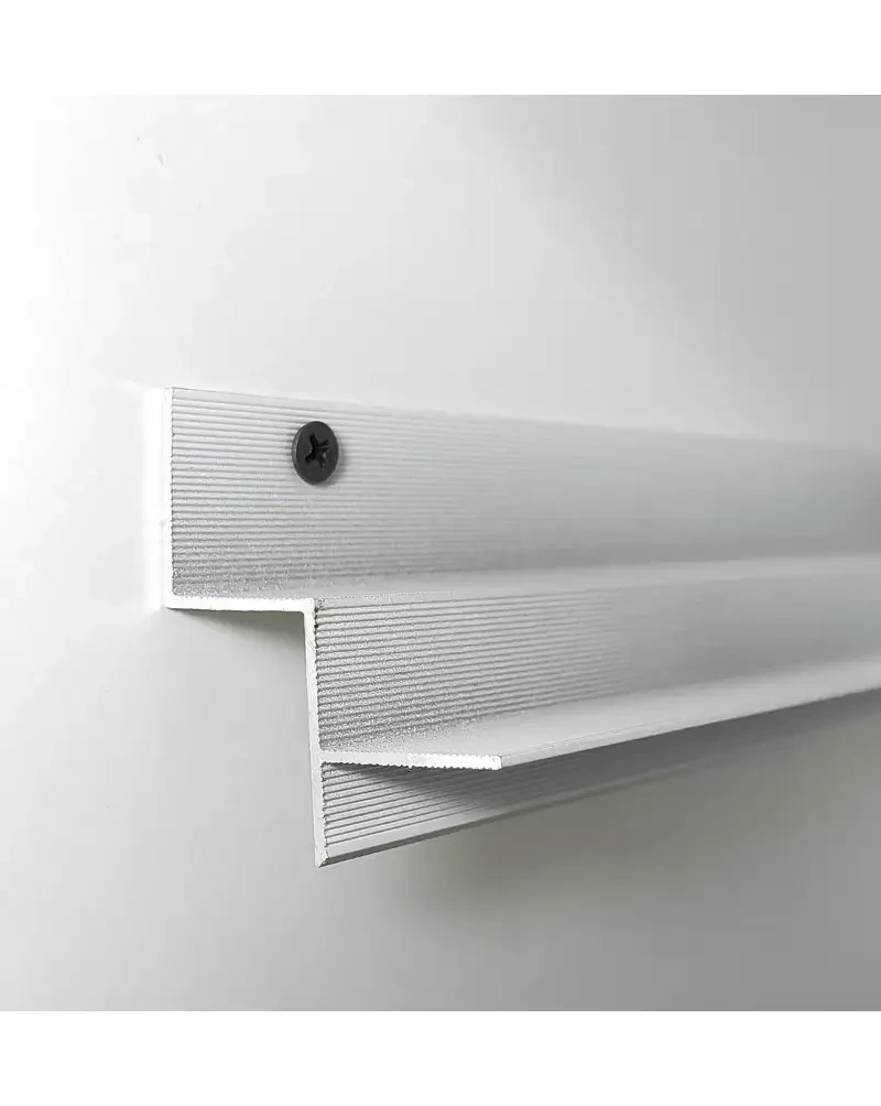 Алюминиевый профиль для теневого шва 20 мм 3 м Белый (2639707746)