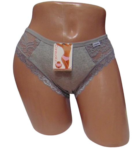 Трусы кружевные Careuokin 6015 XL Серый