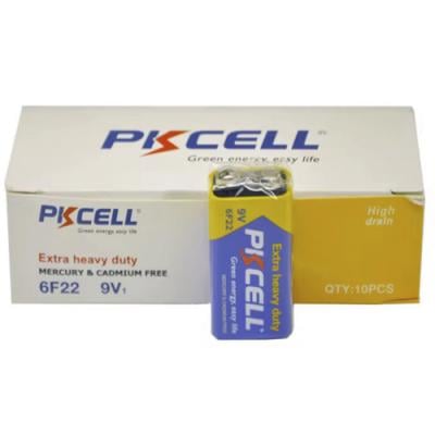 Батарейки PKCELL Super Heavy Duty Krona 10 шт./уп. - фото 1 Батарейки PKCELL Super Heavy Duty Krona 10 шт./уп. - фото 1