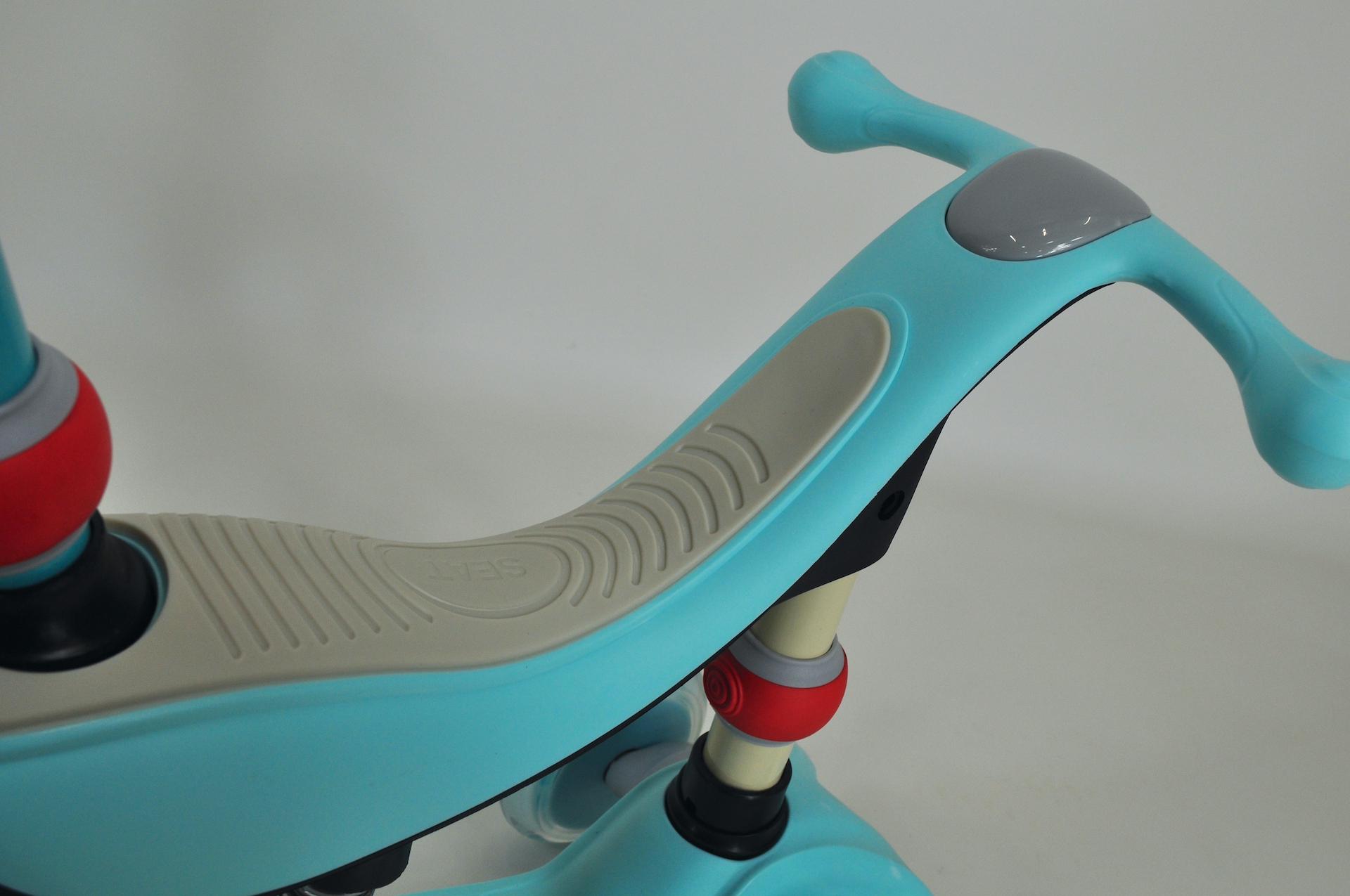 Самокат біговел Maraton Credo 3в1 дитячий триколісний з сидінням та батьківською ручкою Бірюзовий - фото 12 Самокат біговел Maraton Credo 3в1 дитячий триколісний з сидінням та батьківською ручкою Бірюзовий - фото 12