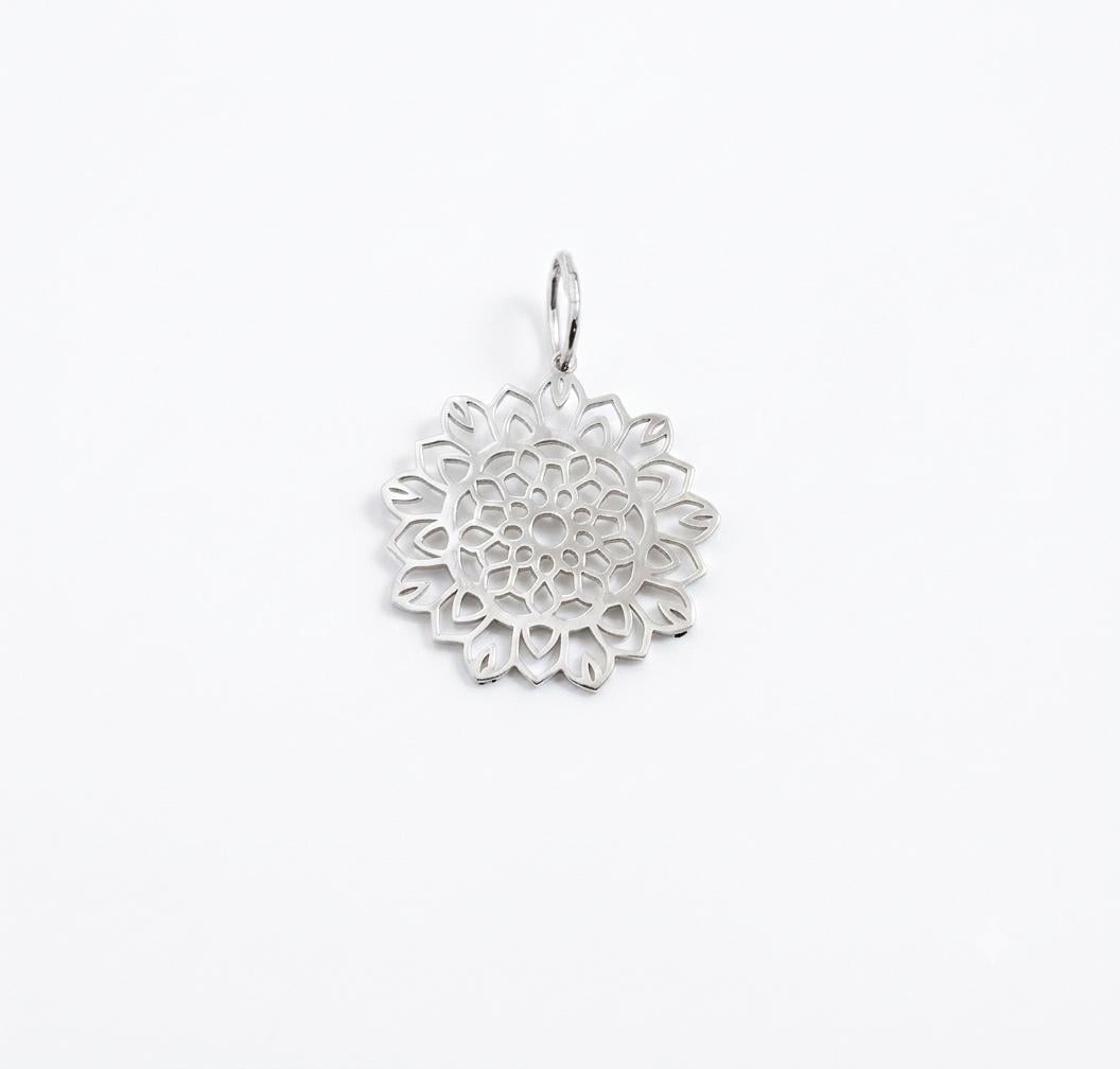Кулон оберег из серебра Maxi Silver 9643 Мандала баланса (89643)