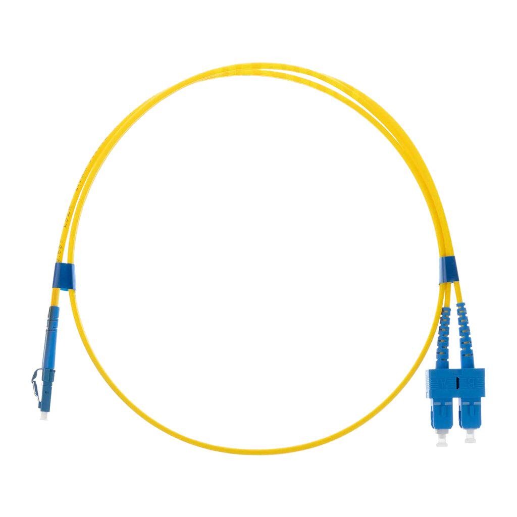 Патч-корд оптический GreenVision SC UPC LC UPC армированный одномодовый 1 м (619389) Патч-корд оптический GreenVision SC UPC LC UPC армированный одномодовый 1 м (619389)