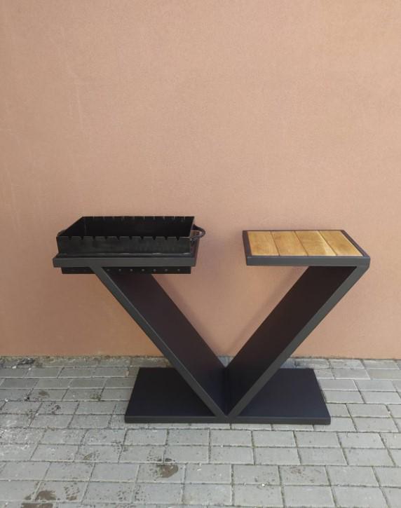 Мангал в стиле лофт (00015) - фото 4 Мангал в стиле лофт (00015) - фото 4