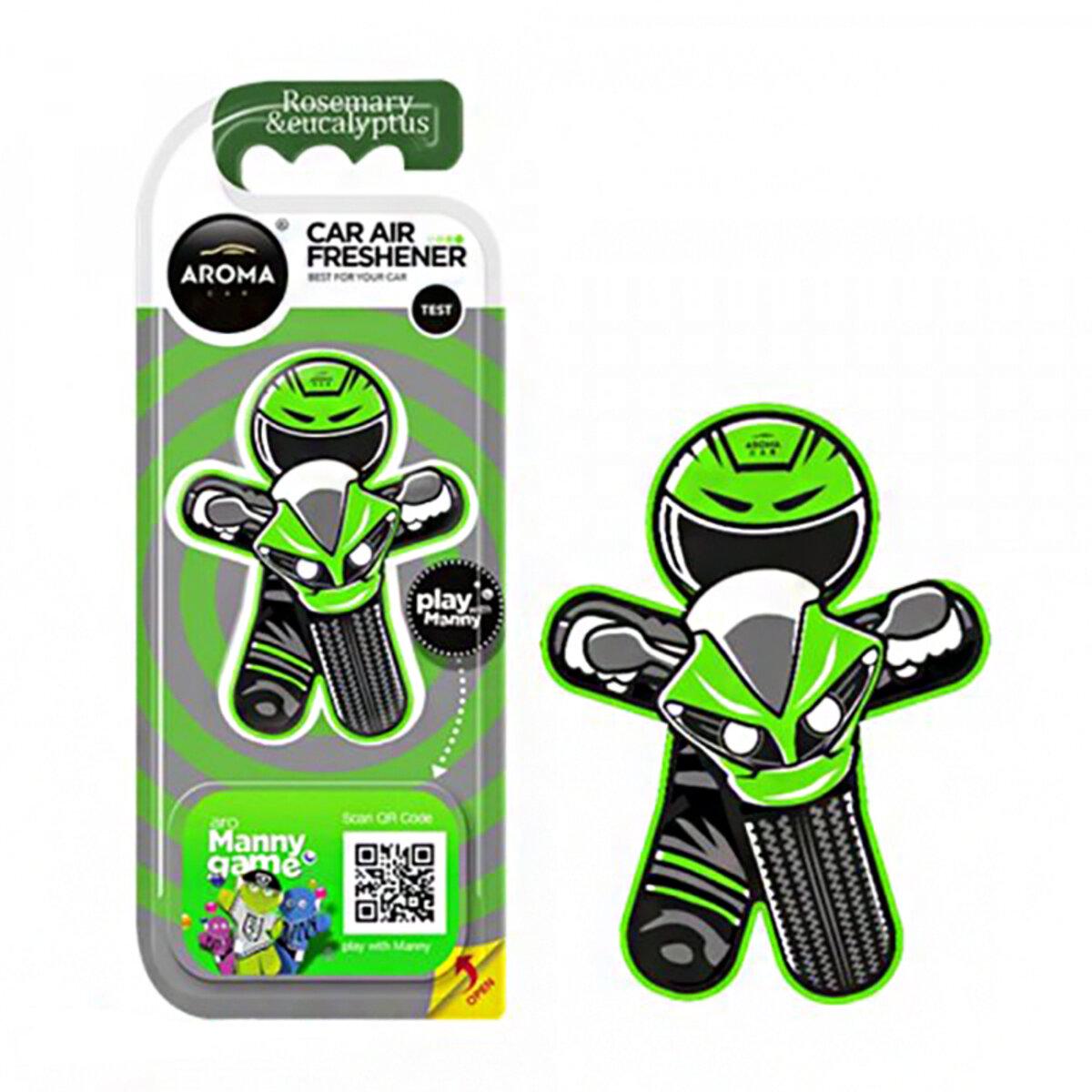 Ароматизатор Aroma Car Manny - Rosemary Eucalyptus Ароматизатор Aroma Car Manny - Rosemary Eucalyptus