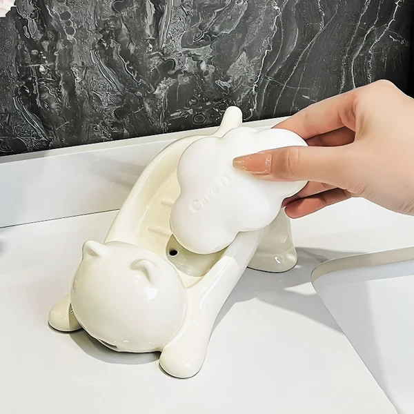 Мыльница керамическая 18х10х9,5 см Белый (C01598-1) - фото 10 Мыльница керамическая 18х10х9,5 см Белый (C01598-1) - фото 10