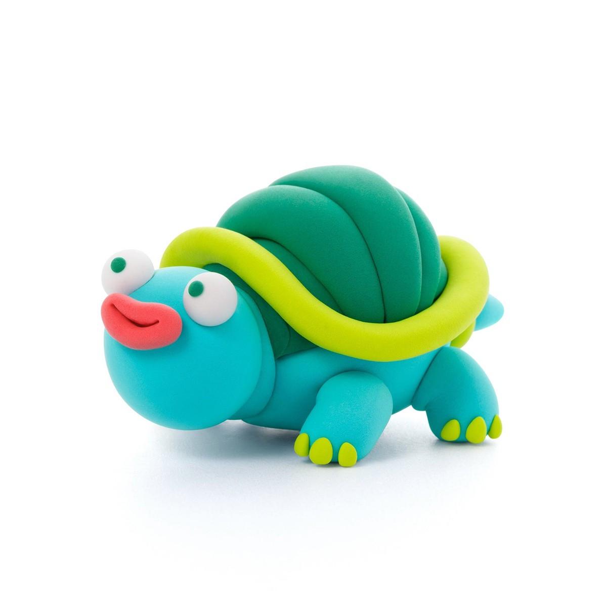 Набір пластиліну Lipaka Черепаха самостійно твердіє (24938600) - фото 4 Набір пластиліну Lipaka Черепаха самостійно твердіє (24938600) - фото 4