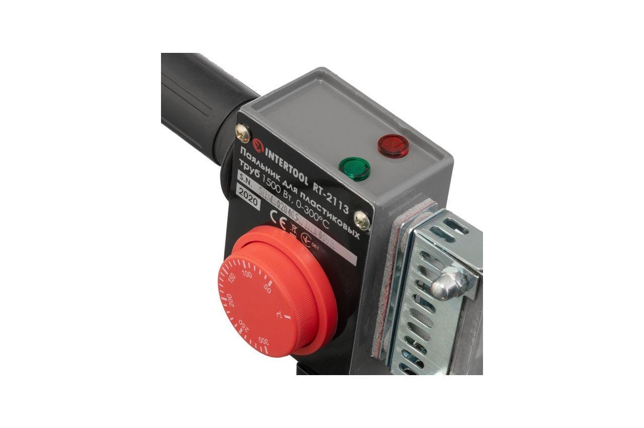 Паяльник для пластикових труб Intertool 1500 Вт 75-110 мм - фото 7