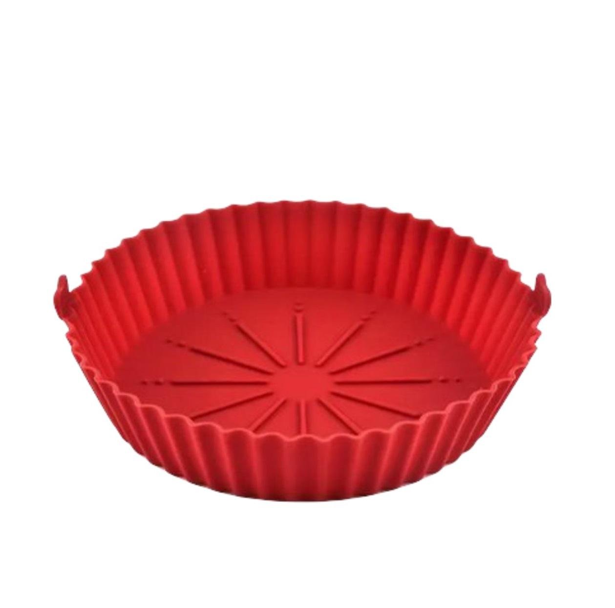 Форма силіконова для аерогрилів та аерофритюрниць Червоний (Q-231-R) - фото 1 Форма силіконова для аерогрилів та аерофритюрниць Червоний (Q-231-R) - фото 1