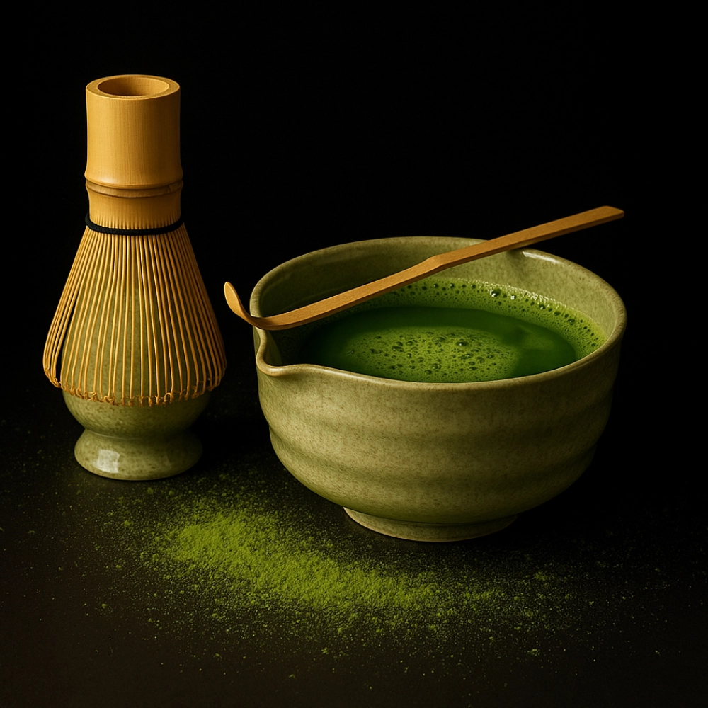 Набір посуду для приготування чаю матча 4 пр. Зелений (1133) - фото 3 Набір посуду для приготування чаю матча 4 пр. Зелений (1133) - фото 3
