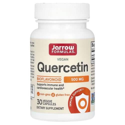 Кверцетин Jarrow Formulas Vegan Quercetin 500 мг 30 Veggie Capsules (JRW-14123)