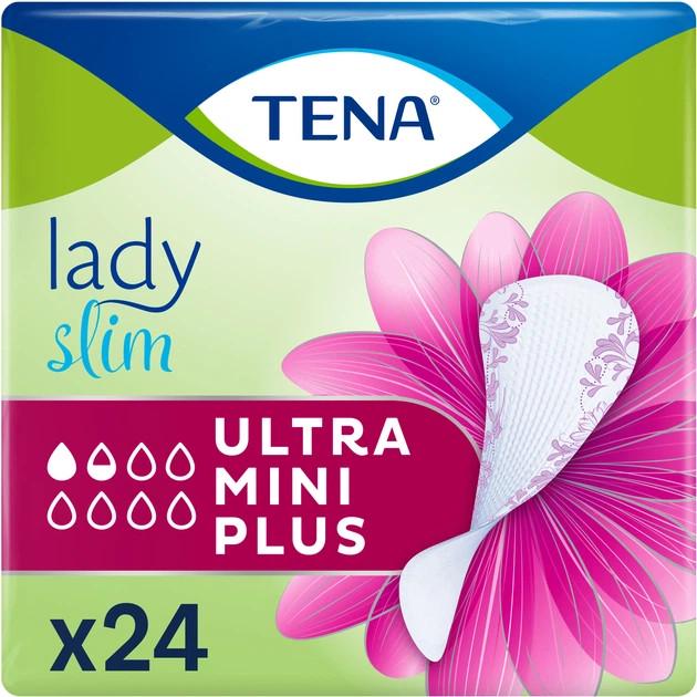 Урологические прокладки женские TENA Lady Slim Ultra Mini Plus удлиненные 1+ капля 24 шт. (000006788) Урологические прокладки женские TENA Lady Slim Ultra Mini Plus удлиненные 1+ капля 24 шт. (000006788)