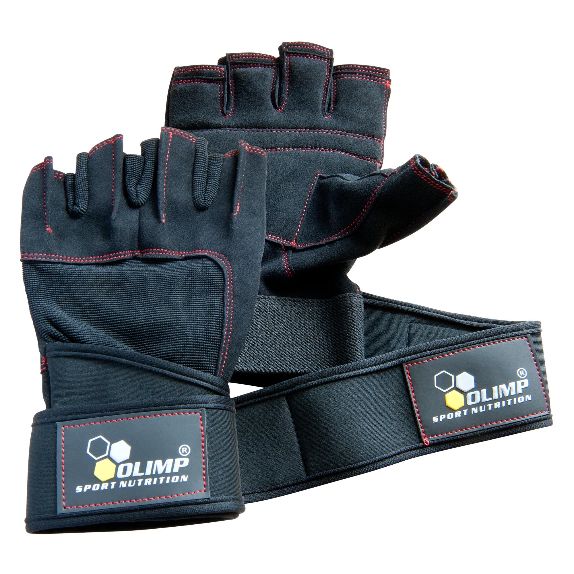 Тренировочные перчатки Olimp Training gloves Hardcore RAPTOR Черный