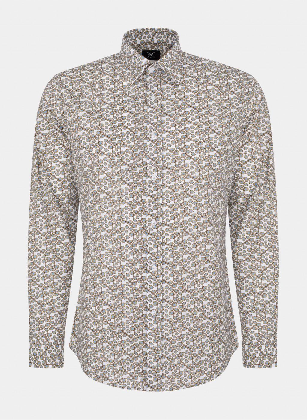 Рубашка мужская Pako Lorente P21WF-1X-132-S S Серый