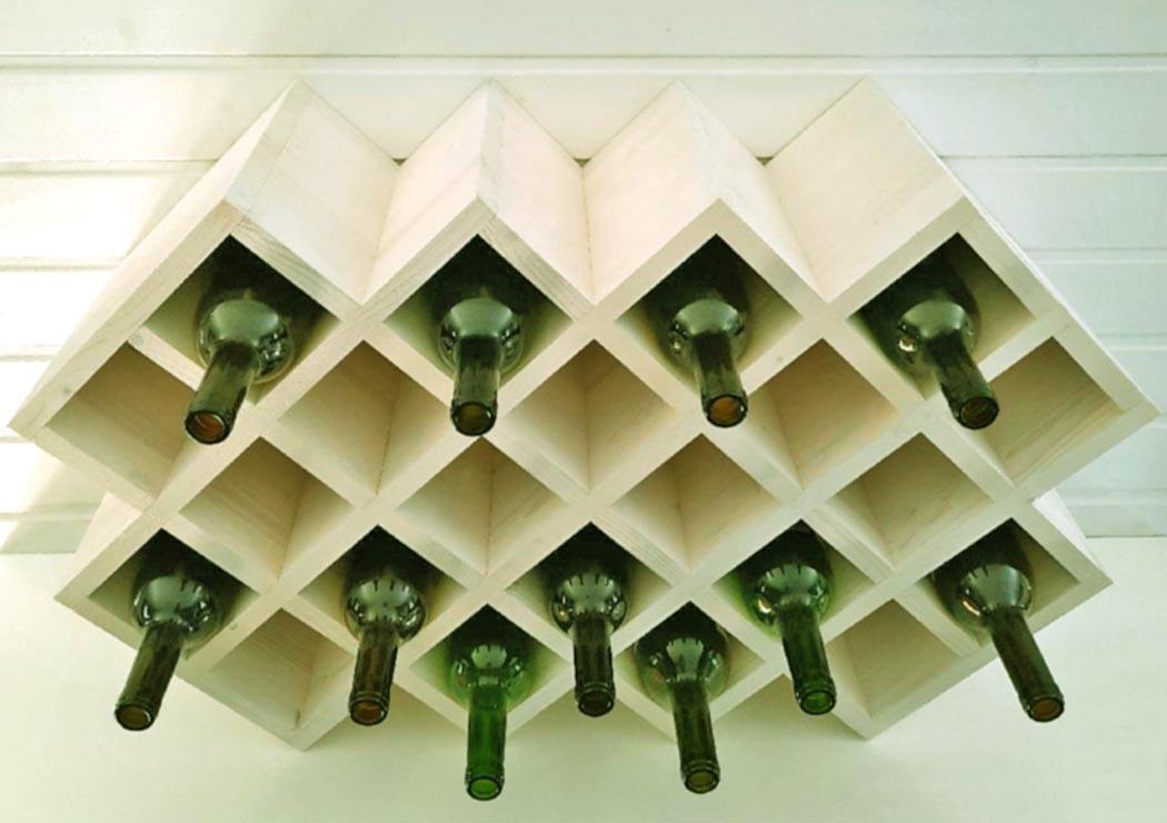 Полка для вина настольная Лунги Бланже (Впс-012901)