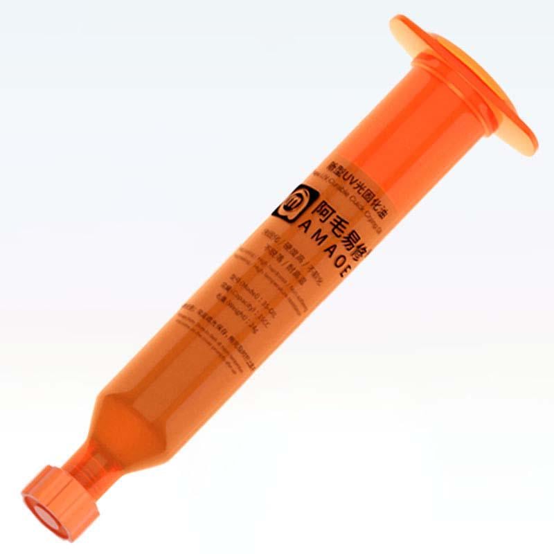 Лак ультрафиолетовый Amaoe 3S-INK-15СС для ремонта плат 24 г (2000996182405) Лак ультрафиолетовый Amaoe 3S-INK-15СС для ремонта плат 24 г (2000996182405)