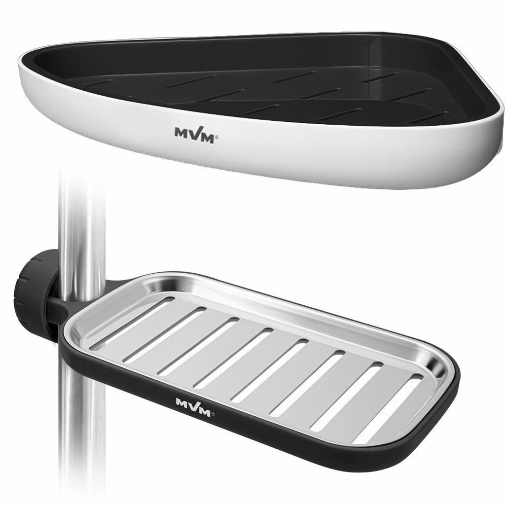 Набір аксесуарів для ванної MVM №9 MVM-MH-09 white/black Чорний (211747)