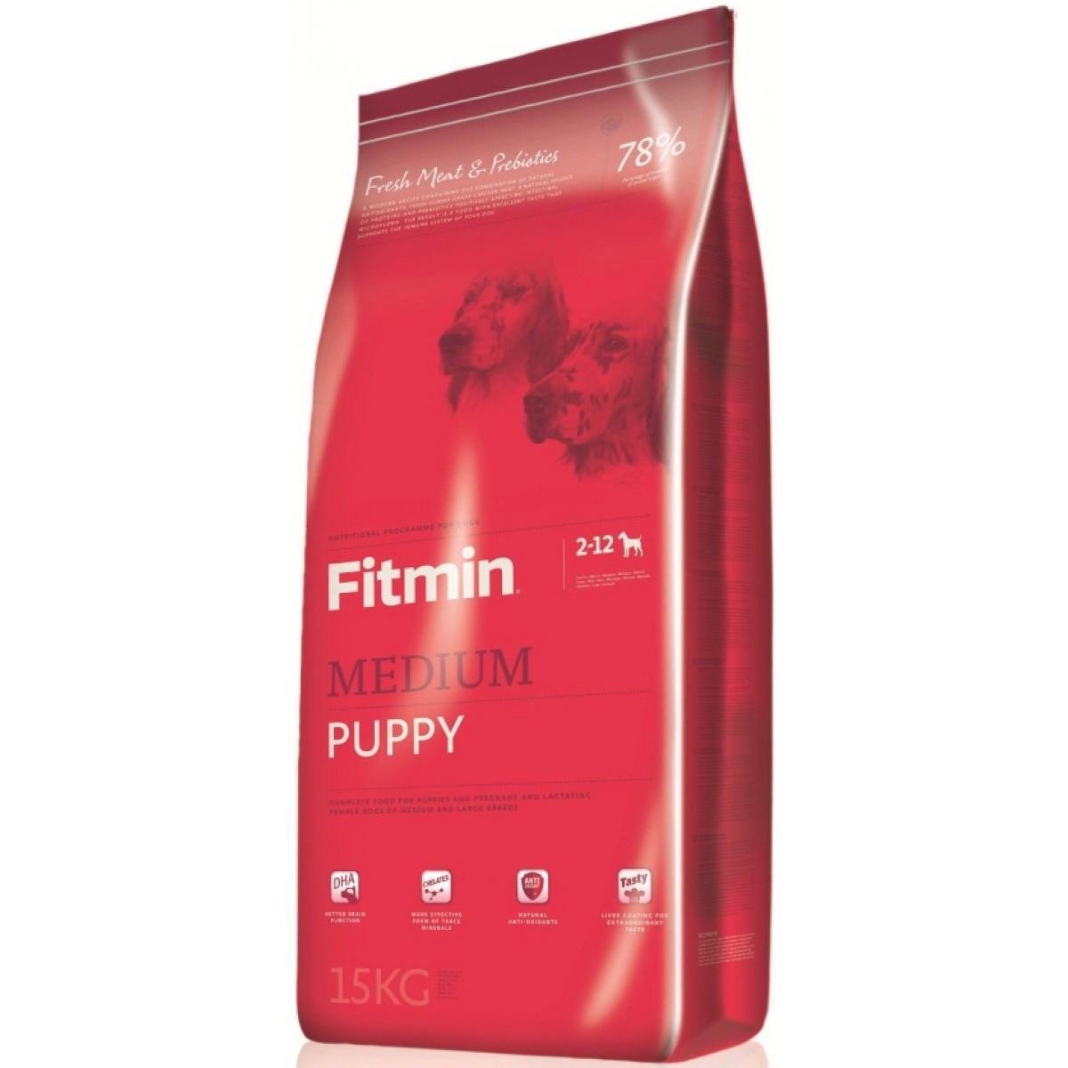 Корм сухий Fitmin Dog Medium Puppy для цуценят середніх порід 15 кг (1158671221) - фото 1 Корм сухий Fitmin Dog Medium Puppy для цуценят середніх порід 15 кг (1158671221) - фото 1