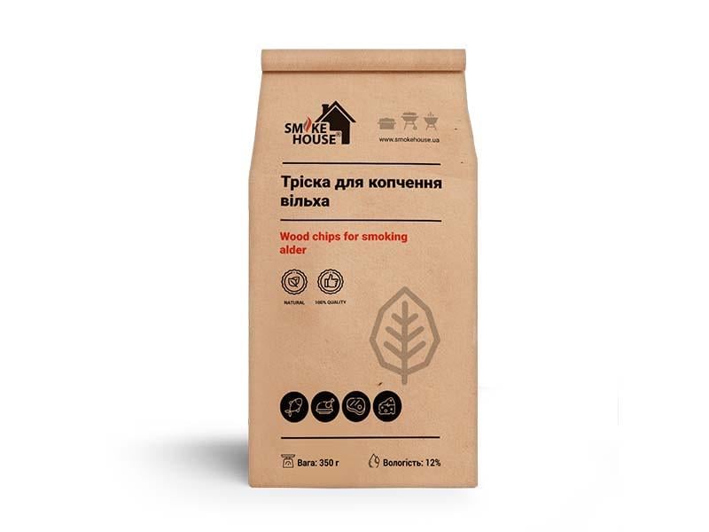 Щепа для копчения Smoke House Ольха 350 г 15% 6 до 10 мм (27860558)