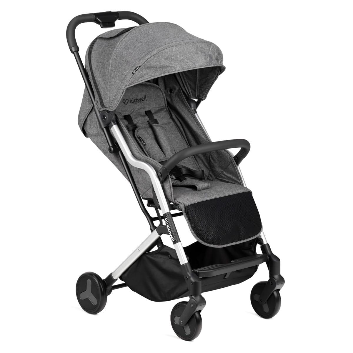 Прогулянкова коляска Kidwell Mavero Silver/Black (17092)
