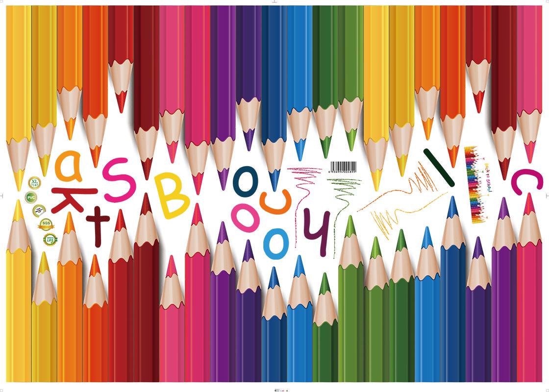 Наклейка інтер'єрна на стіну Green Life Олівці 43х137 см (XL7147) - фото 5 Наклейка інтер'єрна на стіну Green Life Олівці 43х137 см (XL7147) - фото 5