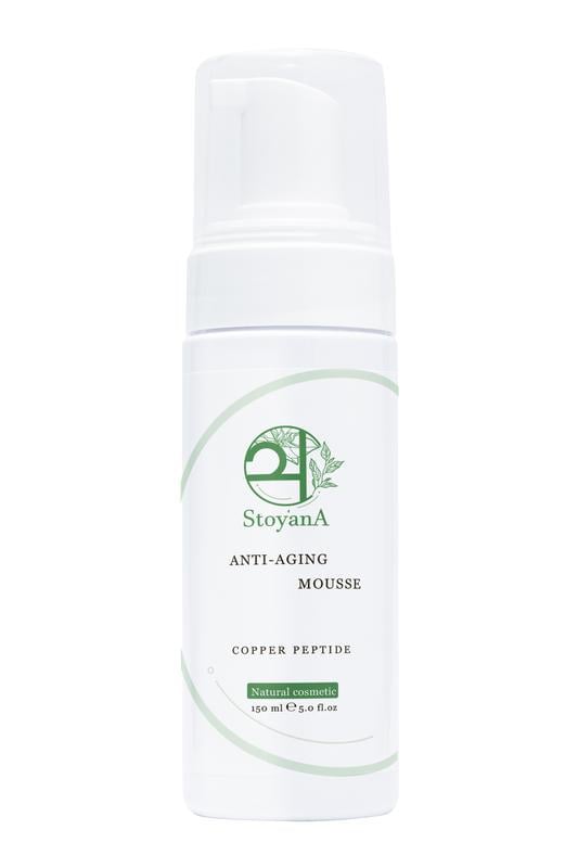 Мусс антивозрастной StoyanA 150 мл для очистки с пептидом меди (12383484)