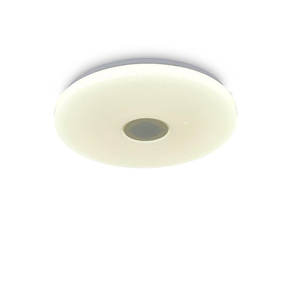 Светильник потолочный светодиодный музыкальный смарт Light House SRS-20440-400 WH 48W/5W RGB Белый