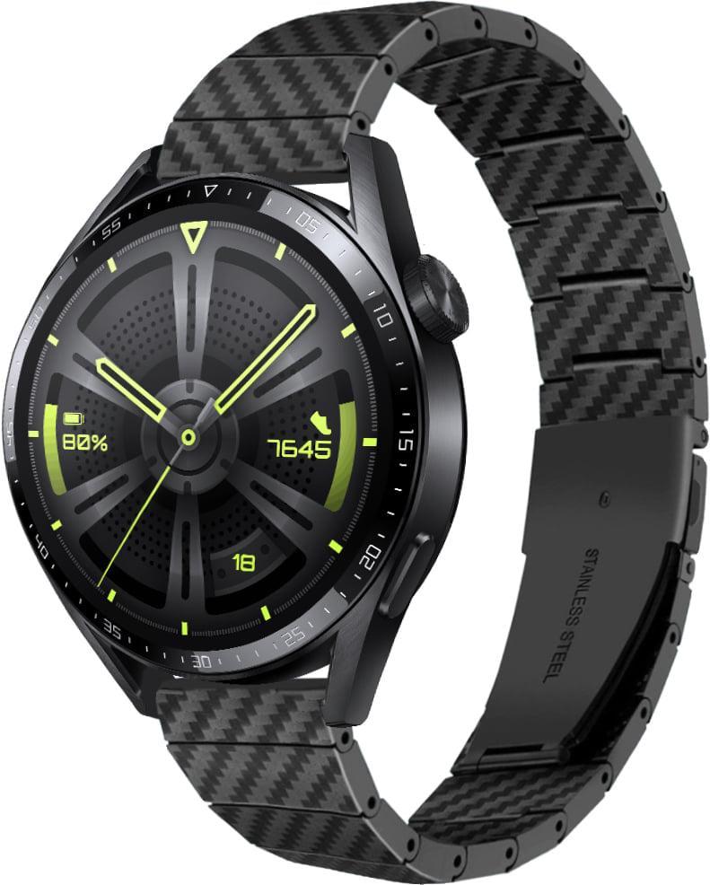 Ремінець Armrok для Huawei Watch GT 4 46 мм Black (38569-2B)