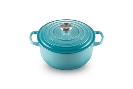 Kаструля Le Creuset Evolution 2,4 л чавунна з кришкою Turquoise (21177201702430) - фото 2