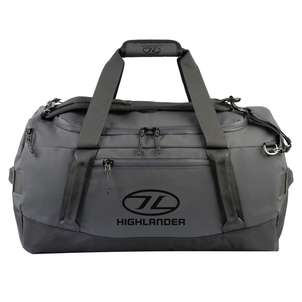 Сумка дорожная водозащитная Highlander Hauler Duffel 65 л Black (931640)