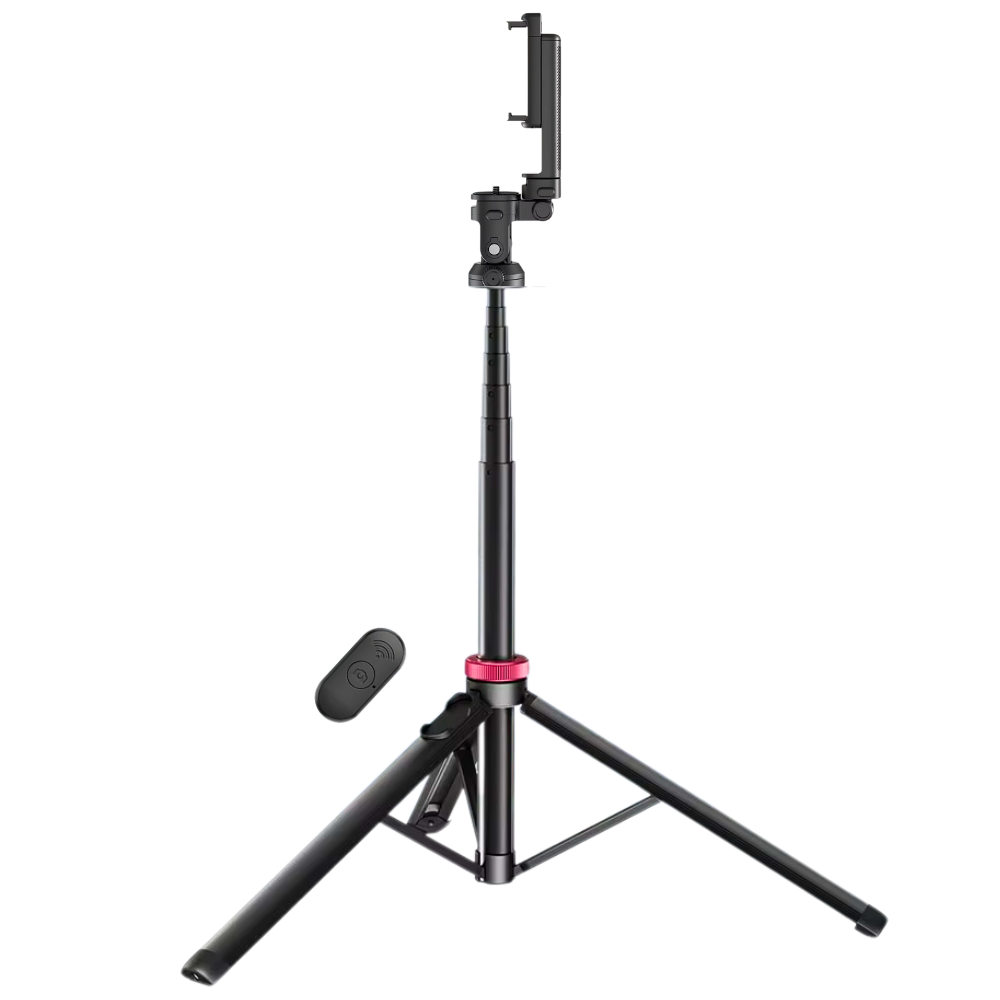 Селфи-монопод для телефона/камеры Ulanzi Bluetooth с пультом складной до 185 см Черный (MT-78) Селфи-монопод для телефона/камеры Ulanzi Bluetooth с пультом складной до 185 см Черный (MT-78)