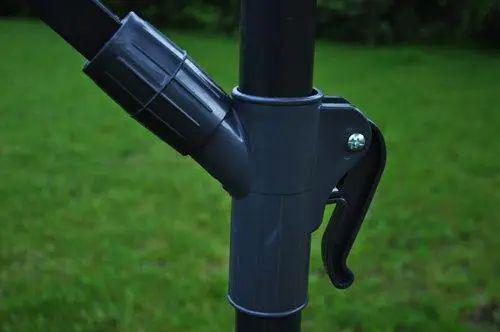 Садова парасоля від сонця і дощу 300 см Сірий (1373) - фото 5